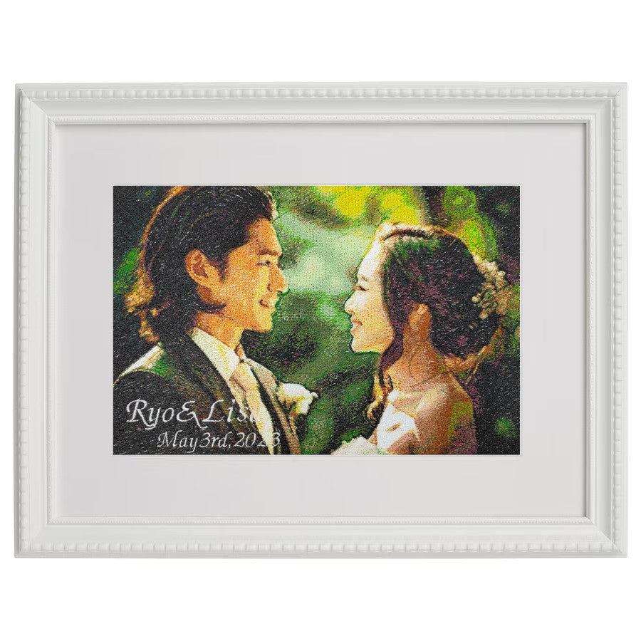 Photo embroidery frame (Large)