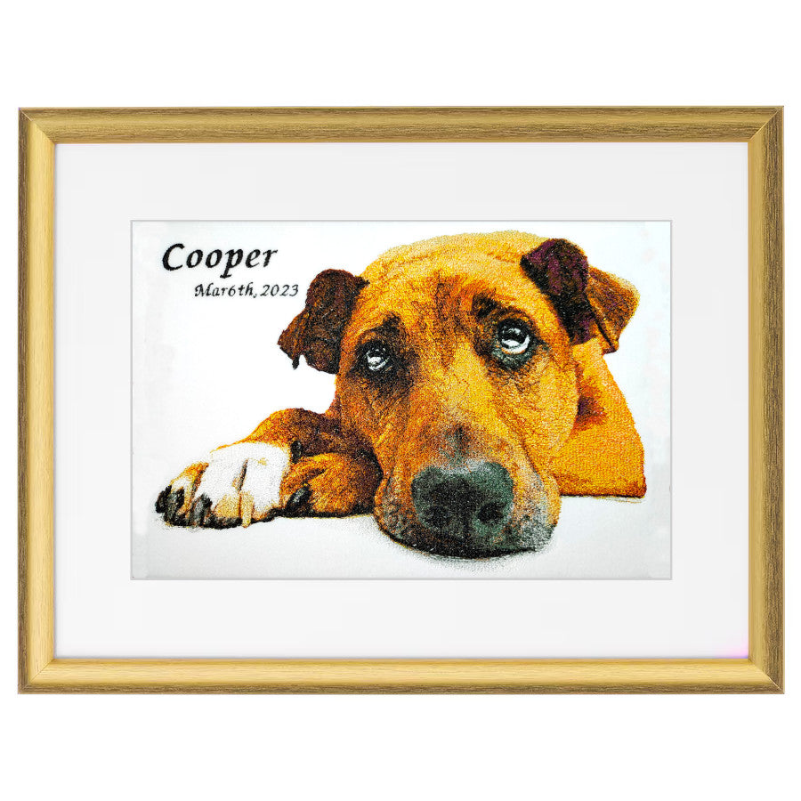 Photo embroidery frame (Large)
