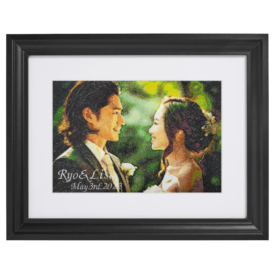 Photo embroidery frame (Large)