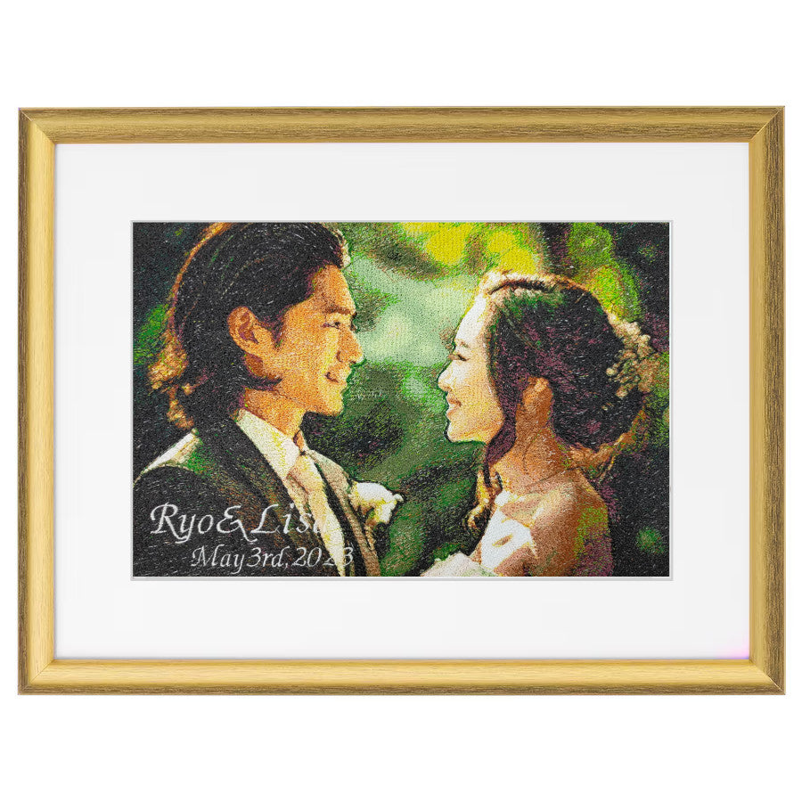 Photo embroidery frame (Large)