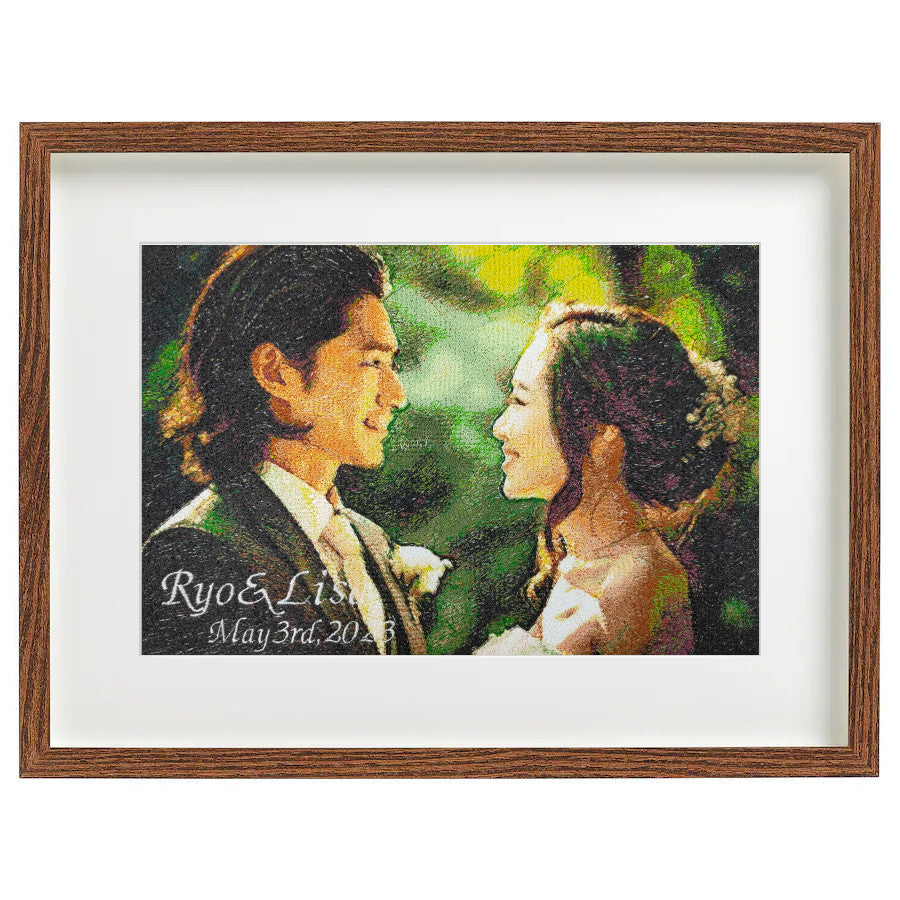 Photo embroidery frame (Large)